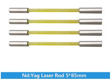 Laser Rod Crystal para Laser Nd Yag 5x85mm